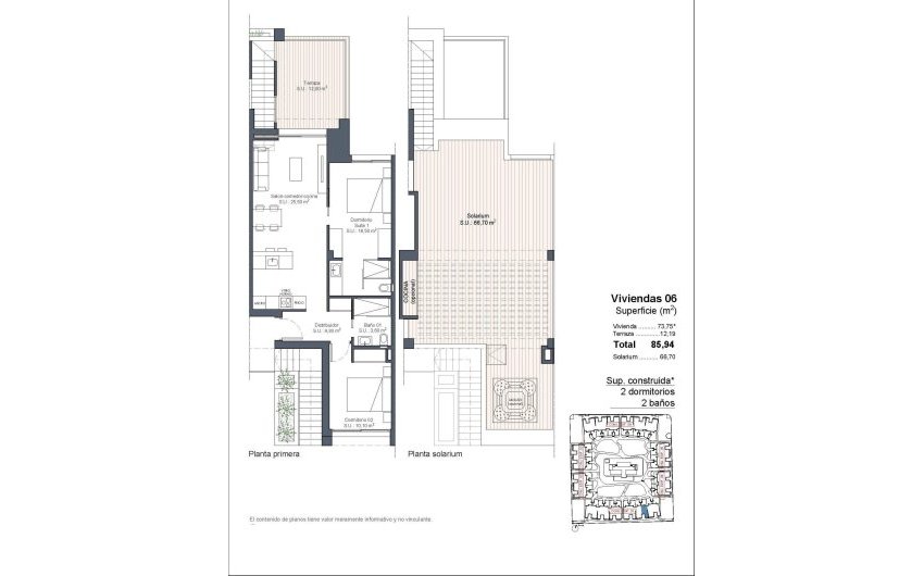 Obra nueva - Bungalow -
Ciudad Quesada - Lo Marabú