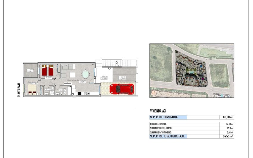 Obra nueva - Bungalow -
Cox - San Fernando