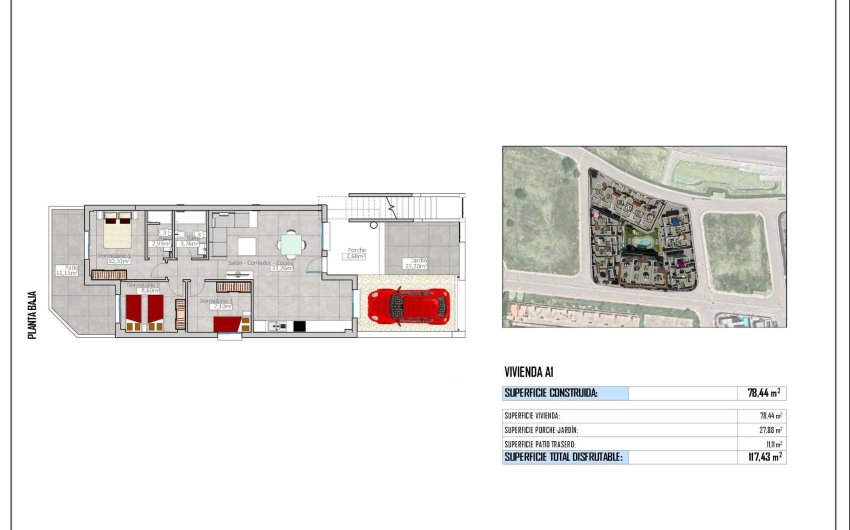 Obra nueva - Bungalow -
Cox - San Fernando