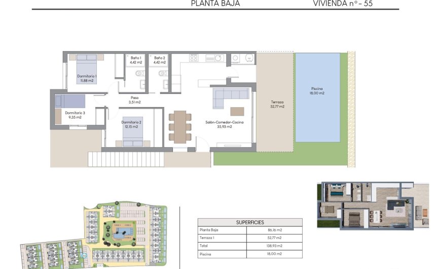 Obra nueva - Bungalow -
Finestrat - Finestrat Hills