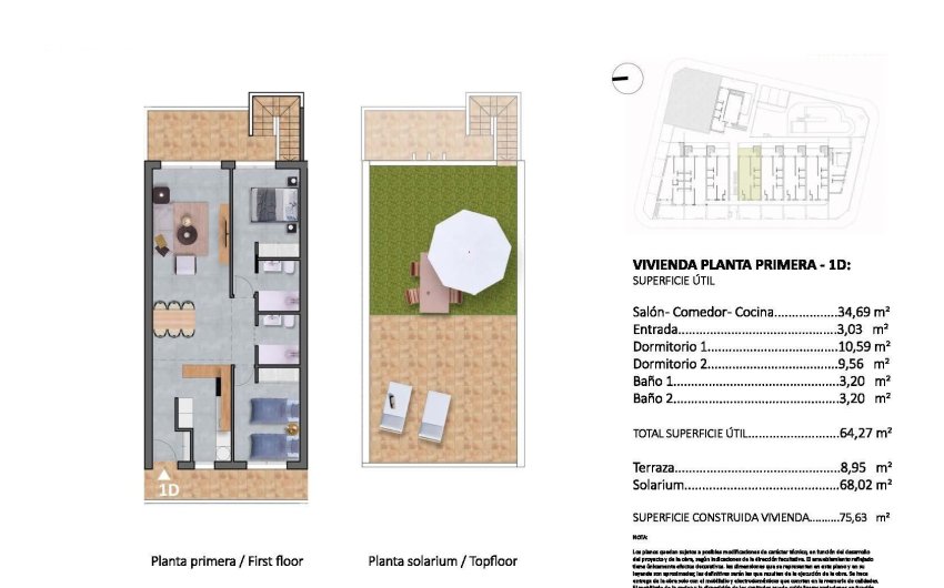 Obra nueva - Bungalow -
Pilar de la Horadada - pueblo