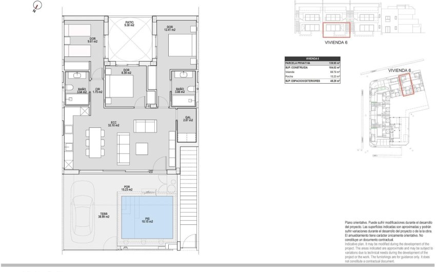 Obra nueva - Bungalow -
Pilar de la Horadada - pueblo
