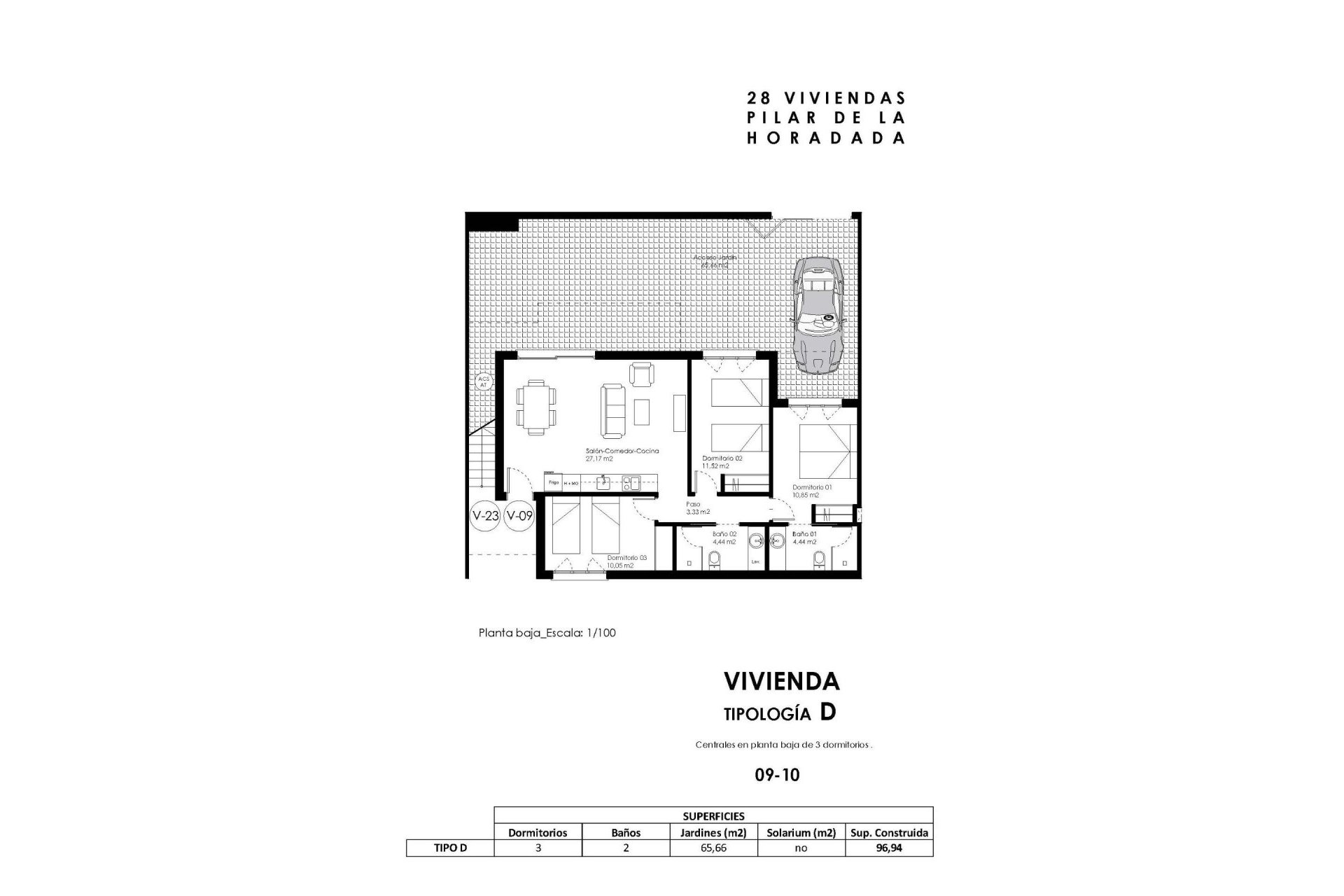 Obra nueva - Bungalow -
Pilar de la Horadada - pueblo