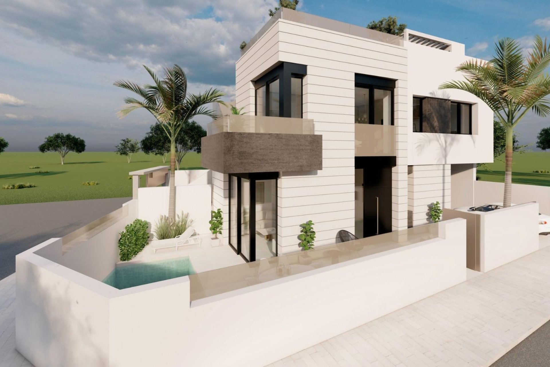 Obra nueva - Bungalow -
Pilar de la Horadada - pueblo