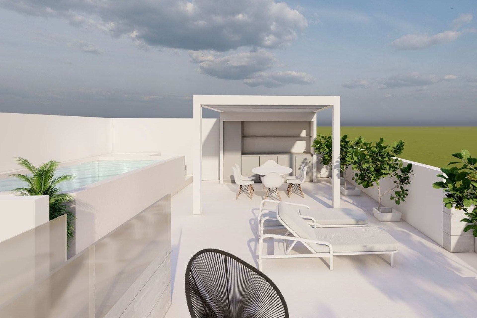 Obra nueva - Bungalow -
Pilar de la Horadada - pueblo