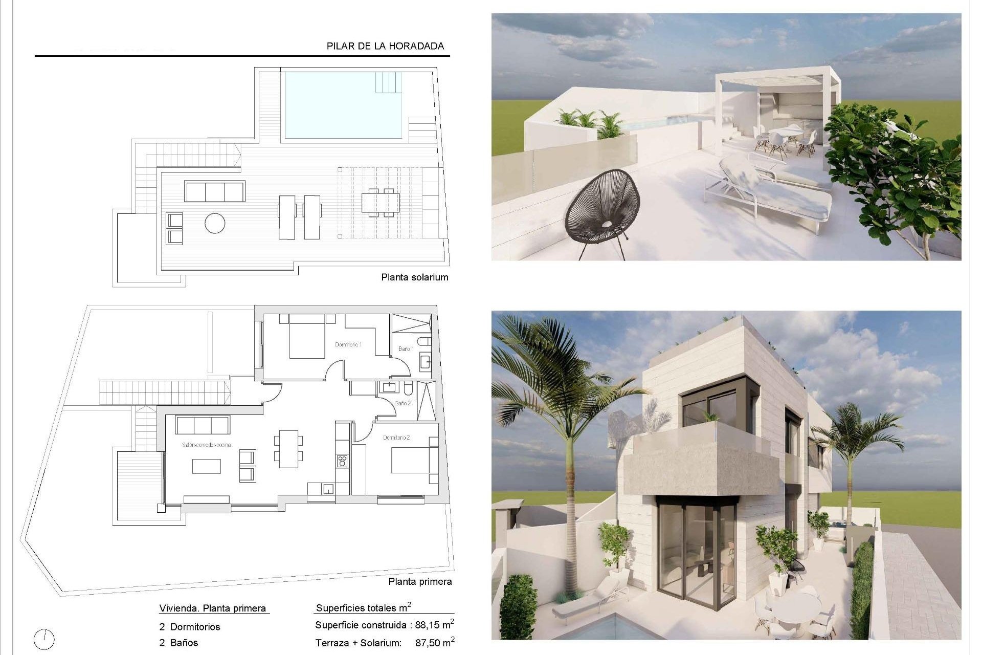 Obra nueva - Bungalow -
Pilar de la Horadada - pueblo
