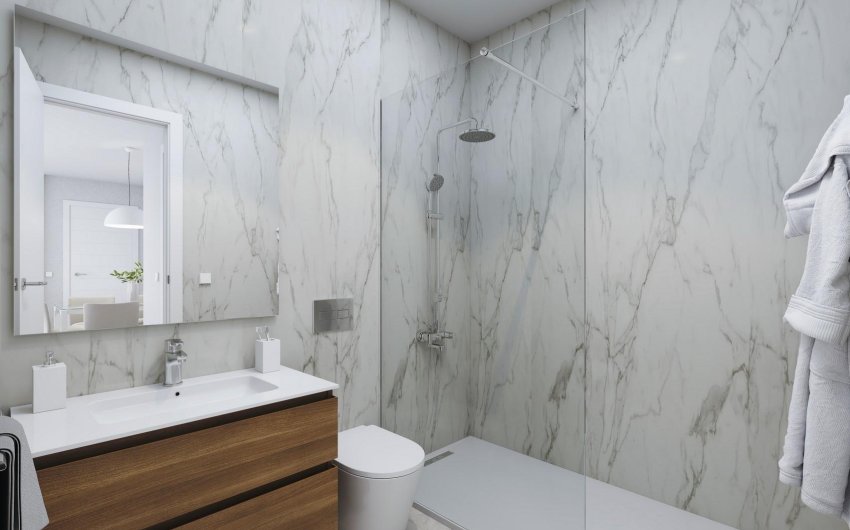 Obra nueva - Bungalow -
Puerto de Mazarron - Playa Negra