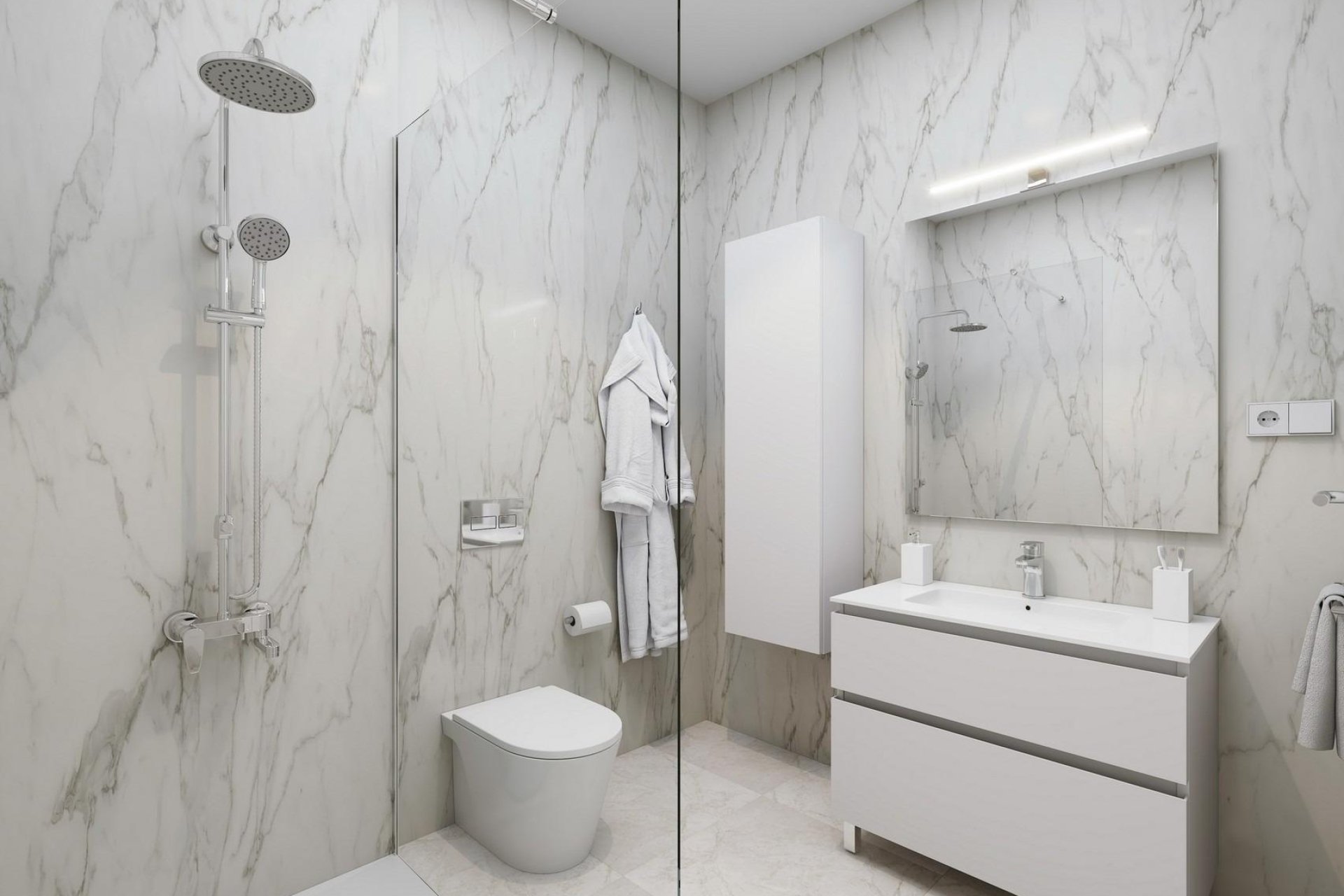 Obra nueva - Bungalow -
Puerto de Mazarron - Playa Negra