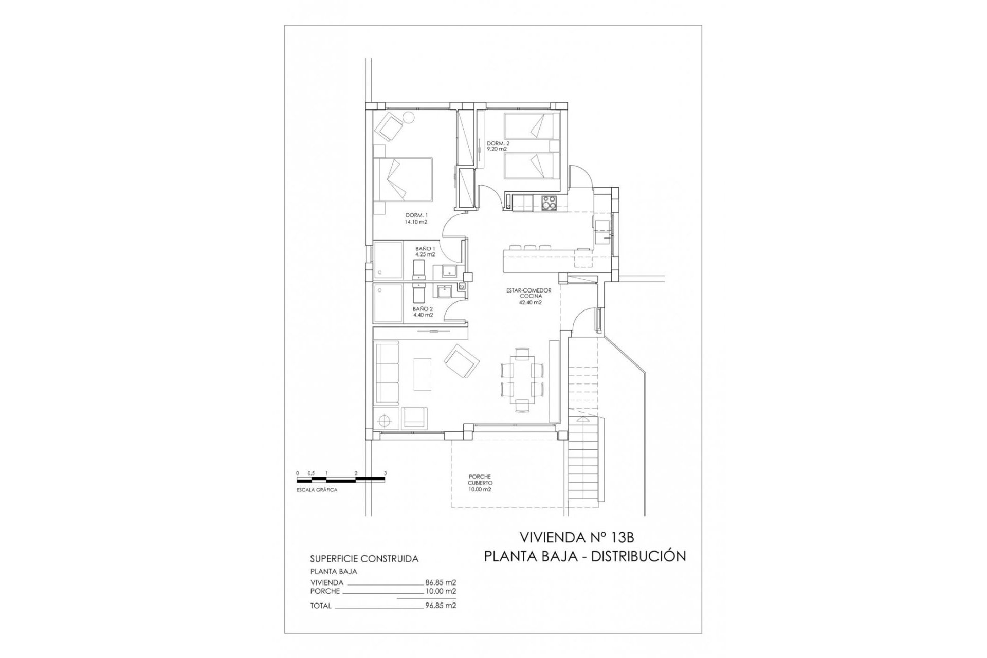 Obra nueva - Bungalow -
San Miguel de Salinas - Cerro Del Sol