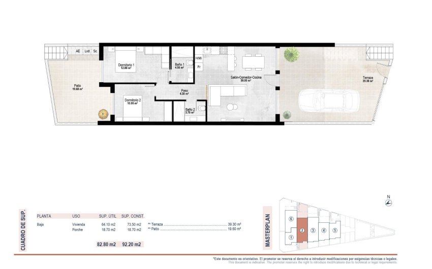 Obra nueva - Bungalow -
San Pedro del Pinatar - Pueblo