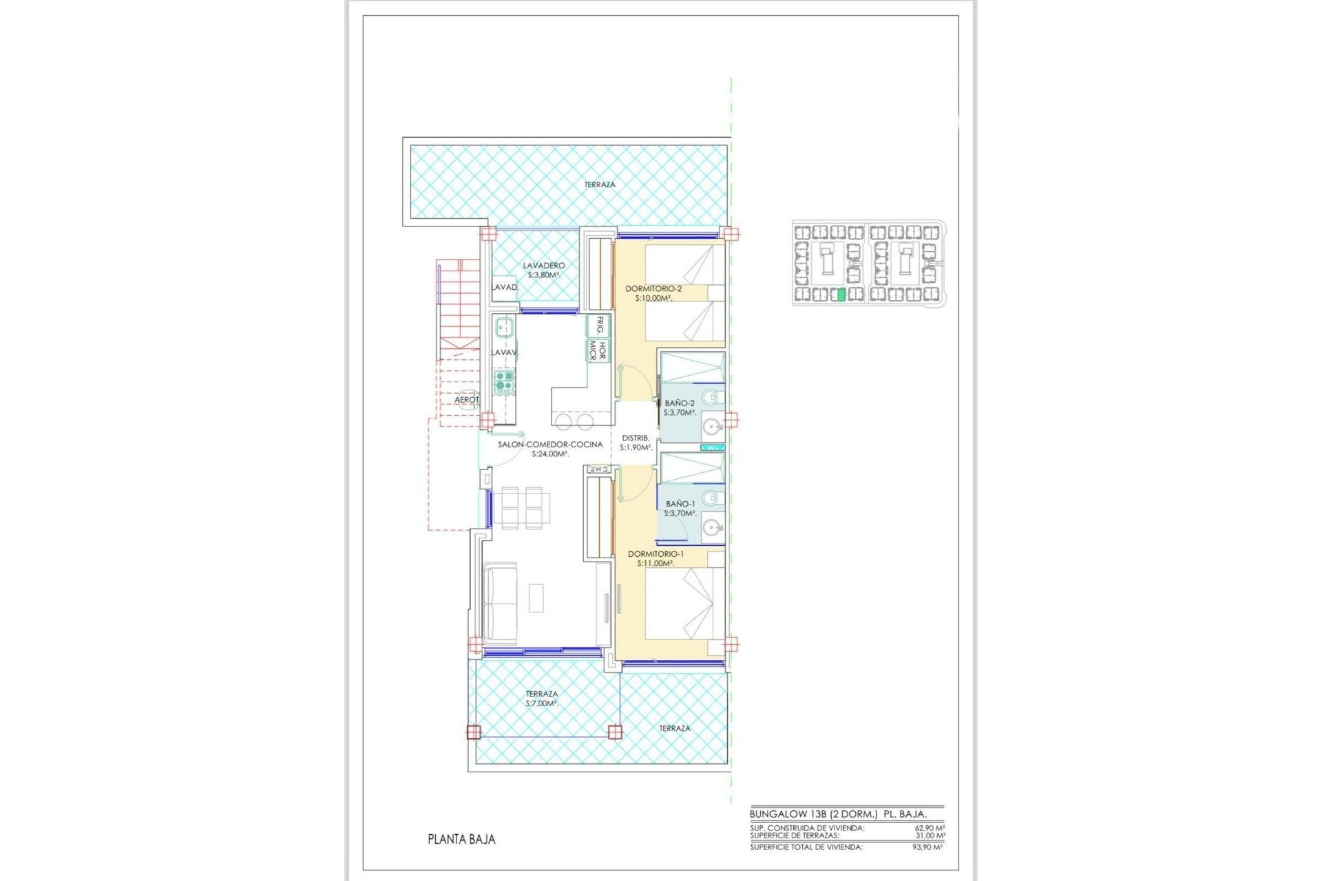 Obra nueva - Bungalow -
Torrevieja - Los Balcones