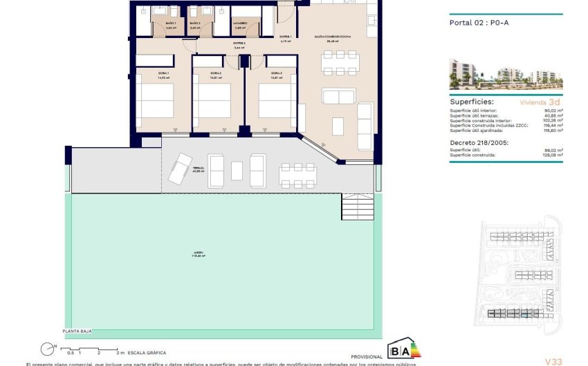 Obra nueva - Ground floor apartment -
Almerimar