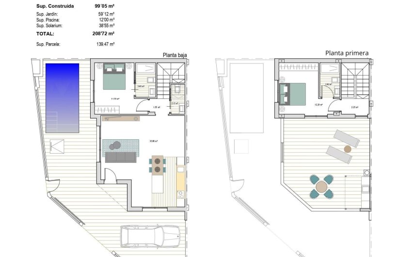 Obra nueva - Quad House -
Torre Pacheco - El Alba