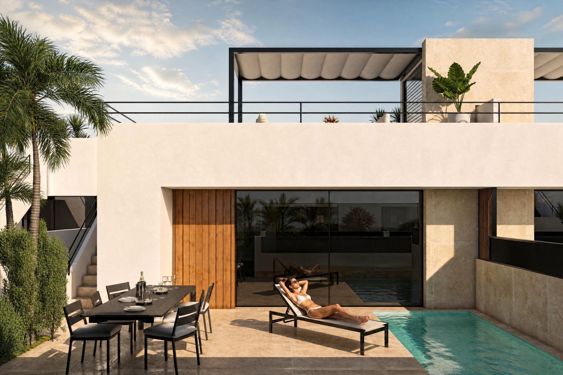 Obra nueva - Town House -
Alhama De Murcia - Condado De Alhama
