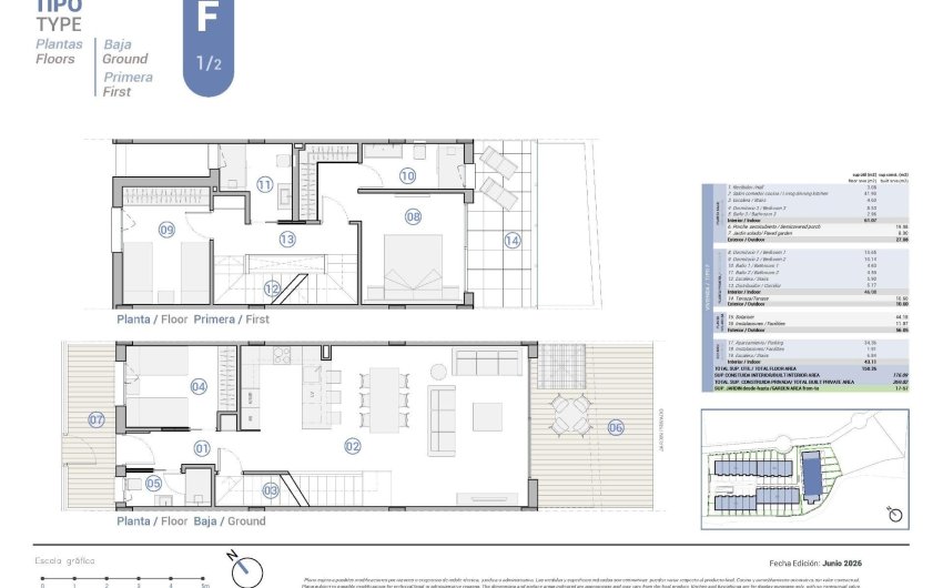 Obra nueva - Town House -
El Campello - Platja de L´Amerador