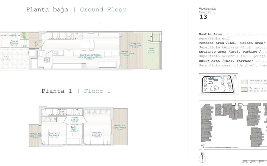 Obra nueva - Town House -
El Verger - Playa de La Almadraba