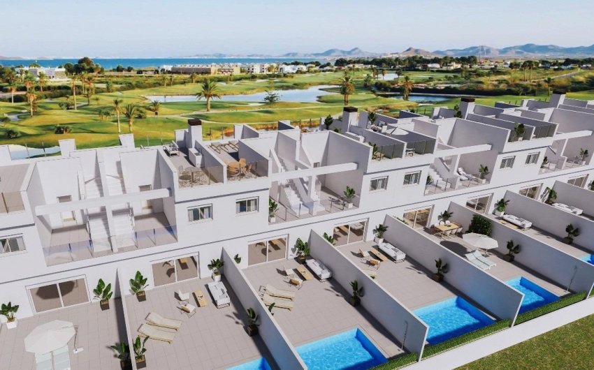 Obra nueva - Town House -
Los Alcazares - Serena Golf