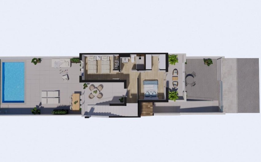 Obra nueva - Town House -
Los Alcazares - Serena Golf