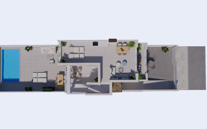 Obra nueva - Town House -
Los Alcazares - Serena Golf