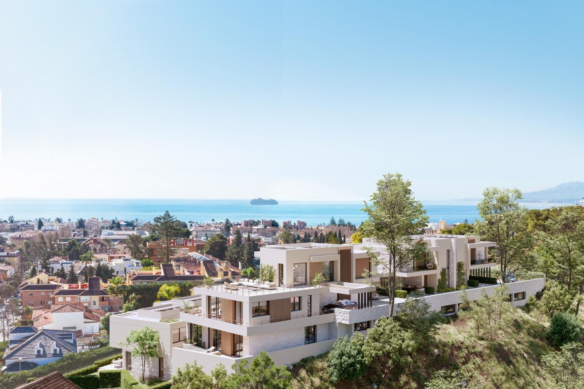 Obra nueva - Town House -
Málaga - Pedregalejo