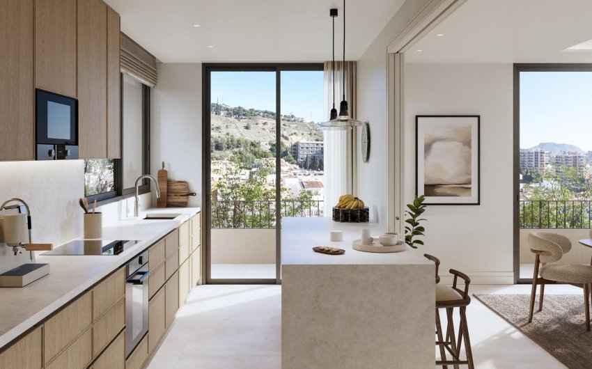 Obra nueva - Town House -
Málaga - Pedregalejo