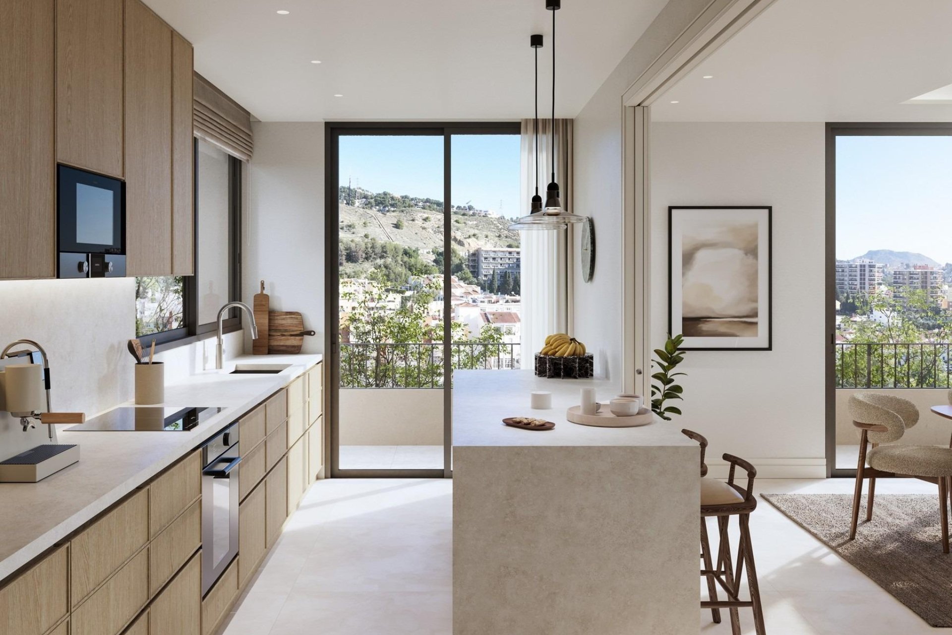 Obra nueva - Town House -
Málaga - Pedregalejo