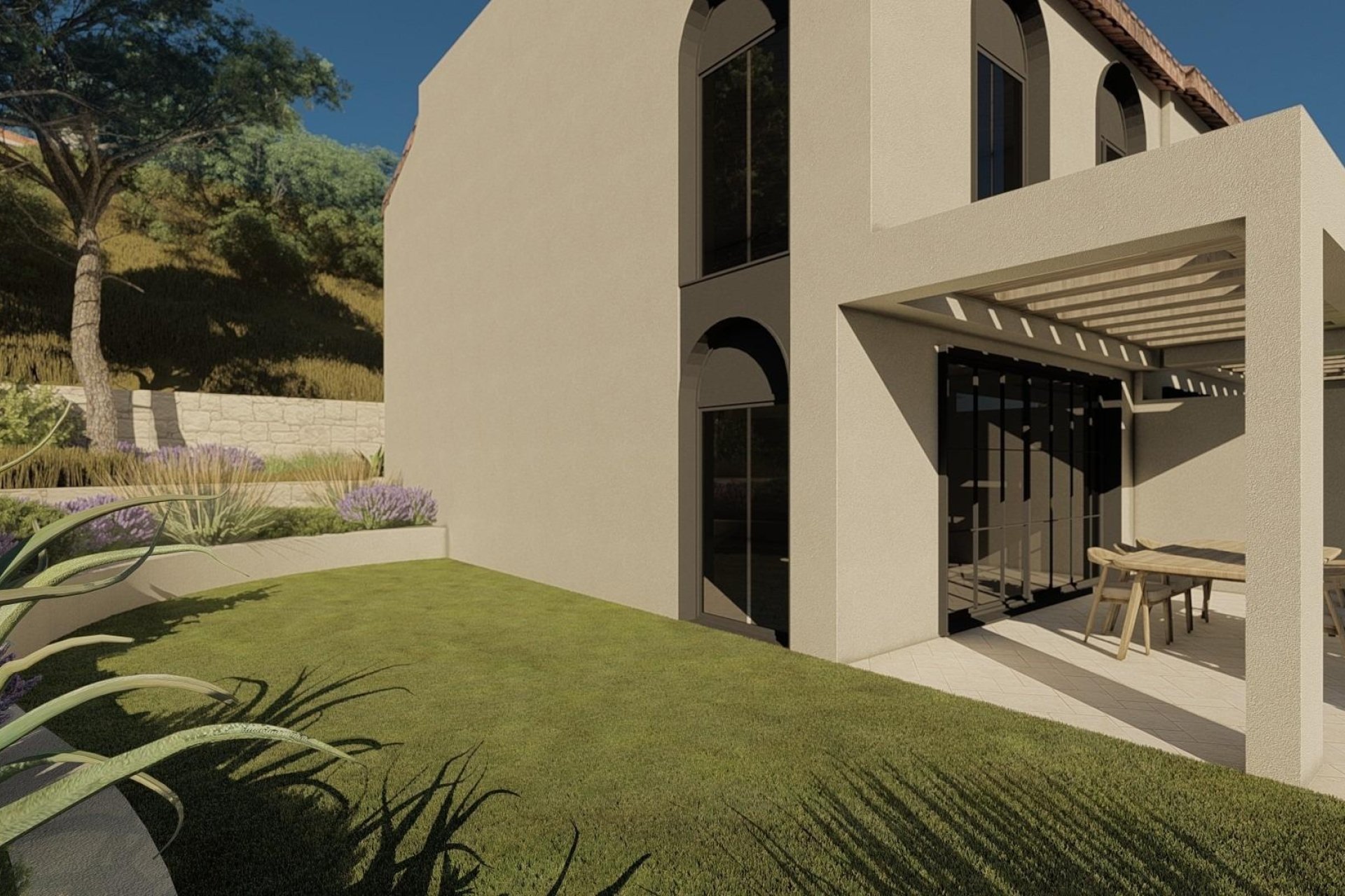 Obra nueva - Town House -
Monda - Guaro