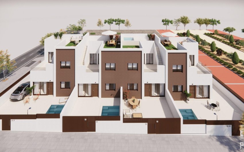 Obra nueva - Town House -
Pilar de la Horadada - Barrio los Segundas