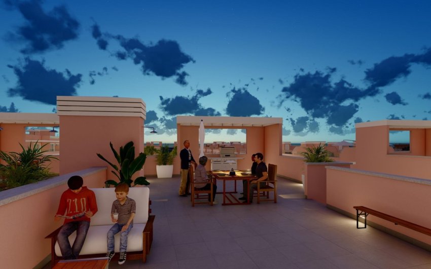 Obra nueva - Town House -
Pilar de la Horadada - Lo Monte