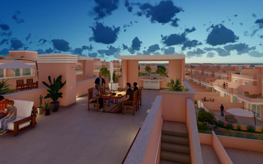 Obra nueva - Town House -
Pilar de la Horadada - Lo Monte