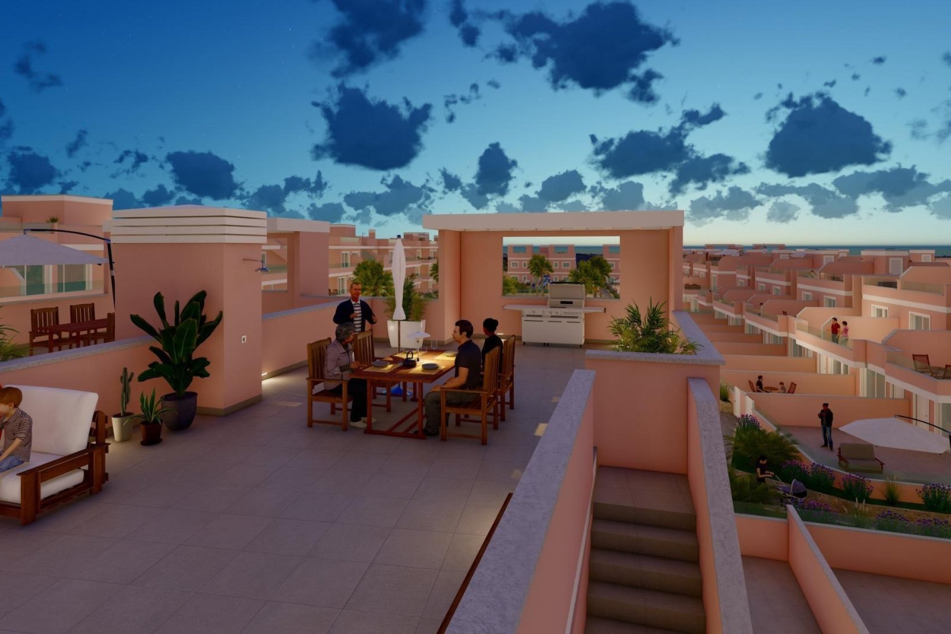 Obra nueva - Town House -
Pilar de la Horadada - Lo Monte