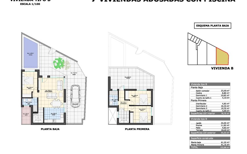 Obra nueva - Town House -
Pilar de la Horadada - pueblo