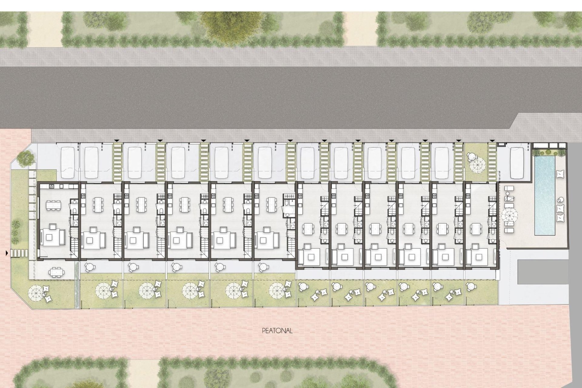 Obra nueva - Town House -
Pilar de la Horadada - pueblo