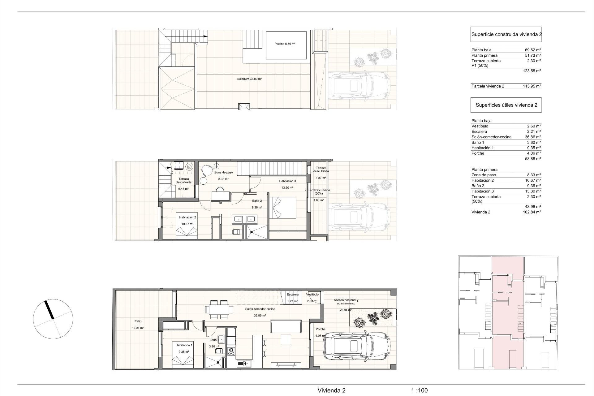 Obra nueva - Town House -
Pilar de la Horadada - Torre De La Horadada