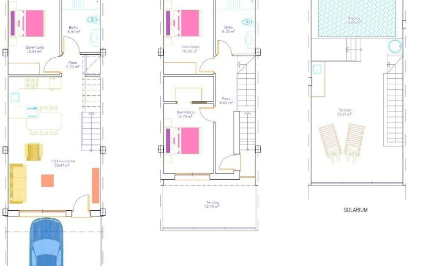 Obra nueva - Town House -
San Pedro del Pinatar - Pueblo
