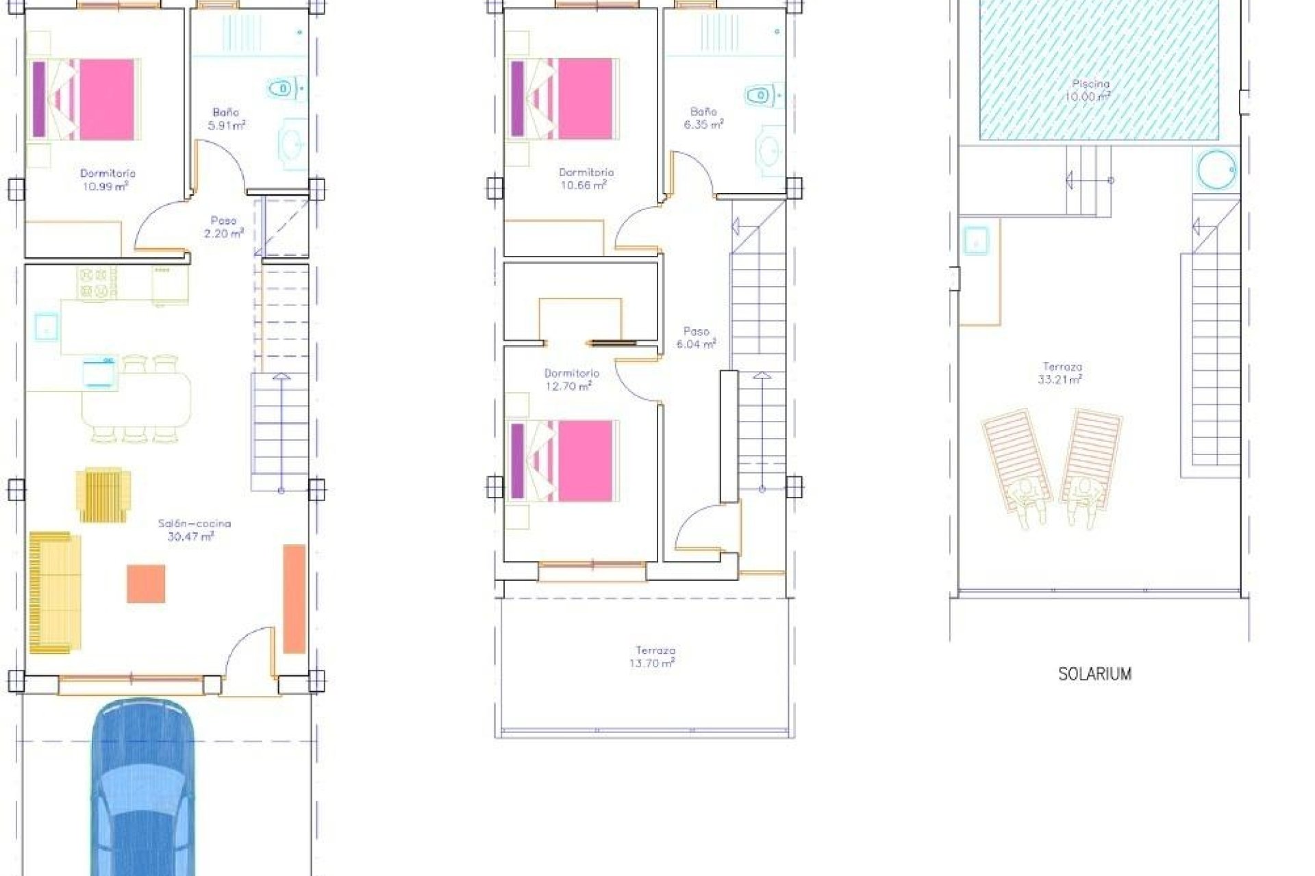 Obra nueva - Town House -
San Pedro del Pinatar - San Pedro De Pinatar