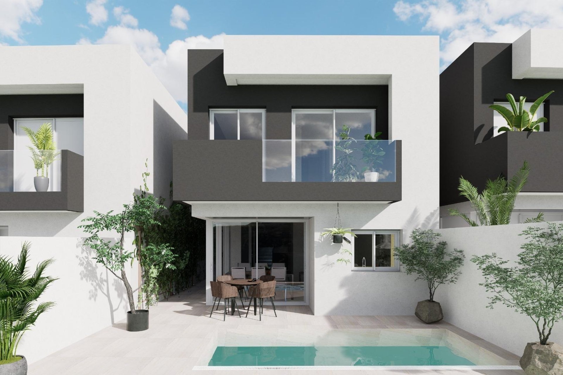 Obra nueva - Villa -
Aguilas - Los Jardines