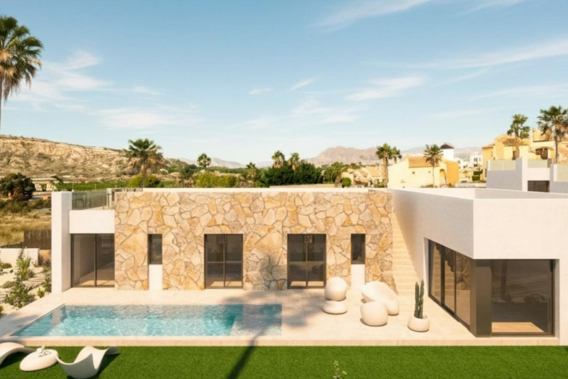 Obra nueva - Villa -
Algorfa - La Finca Golf