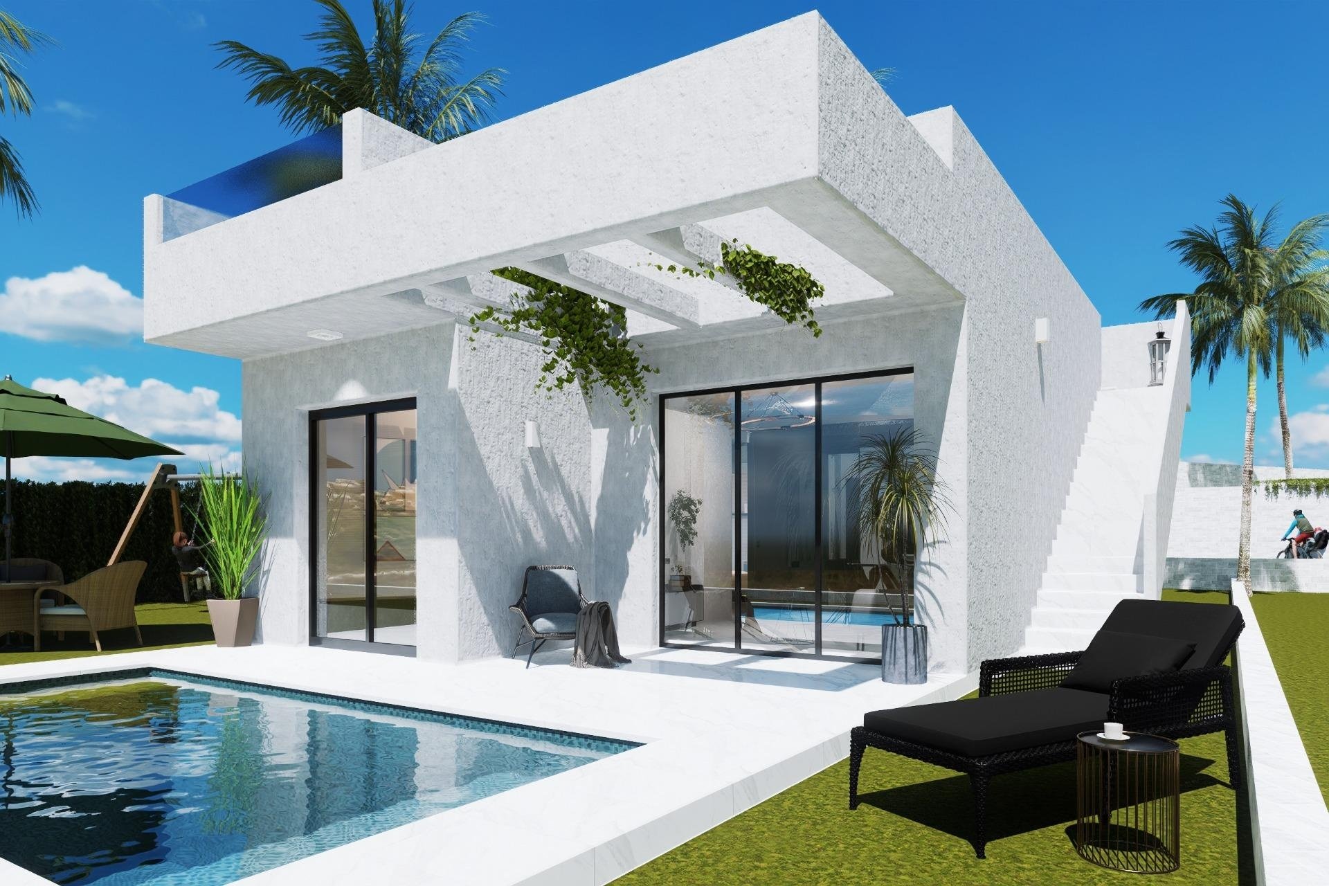 Obra nueva - Villa -
Algorfa - La Finca Golf