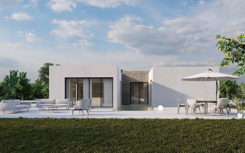 Obra nueva - Villa -
Algorfa - Lomas De La Juliana