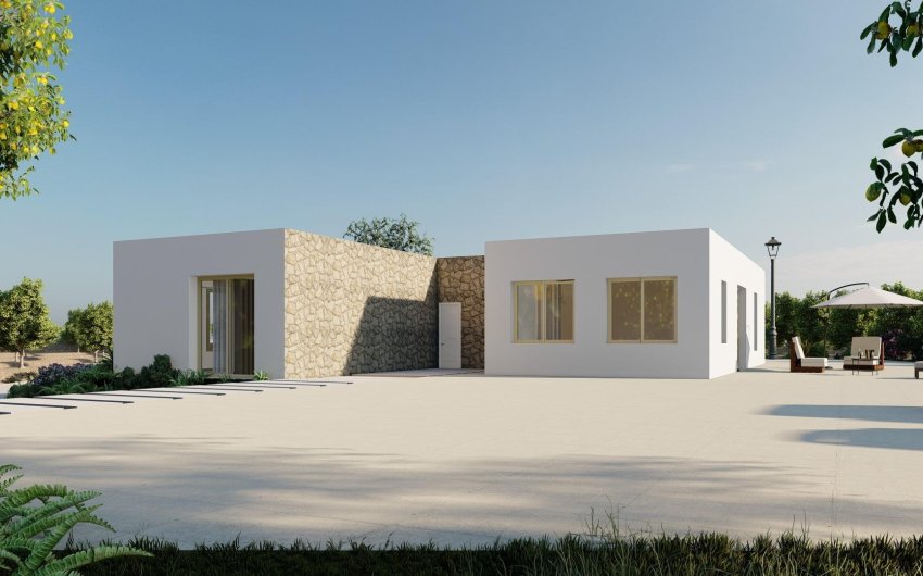 Obra nueva - Villa -
Algorfa - Lomas De La Juliana