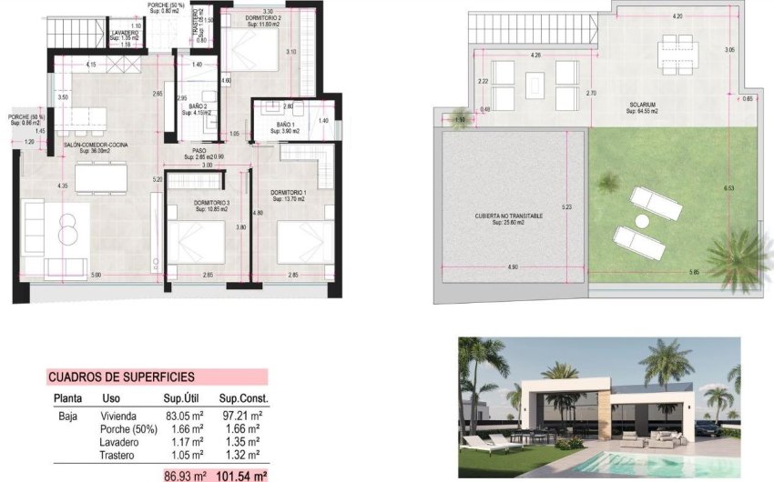 Obra nueva - Villa -
Alhama De Murcia - Condado De Alhama