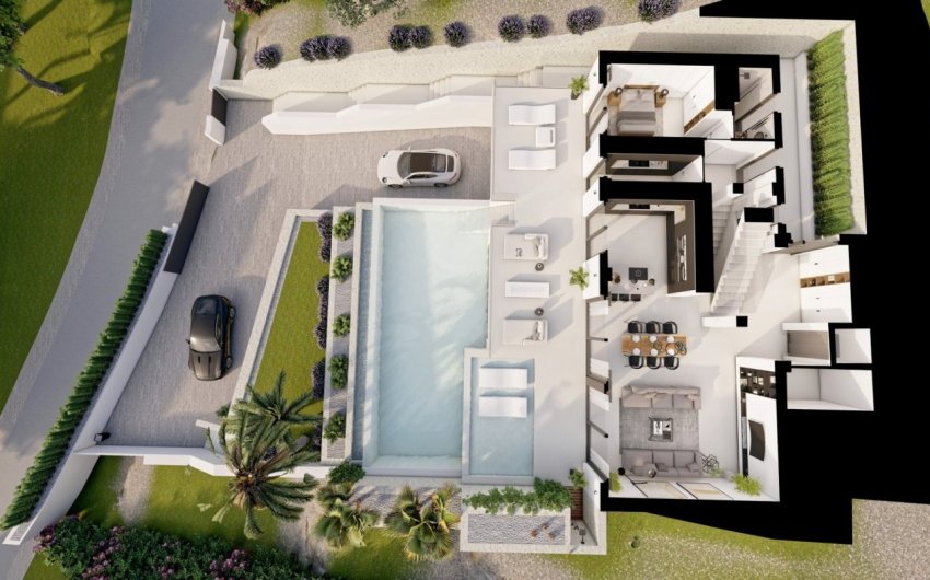 Obra nueva - Villa -
Altea - Sierra Altea