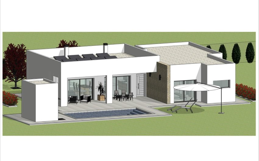 Obra nueva - Villa -
Aspe - Poligono 19