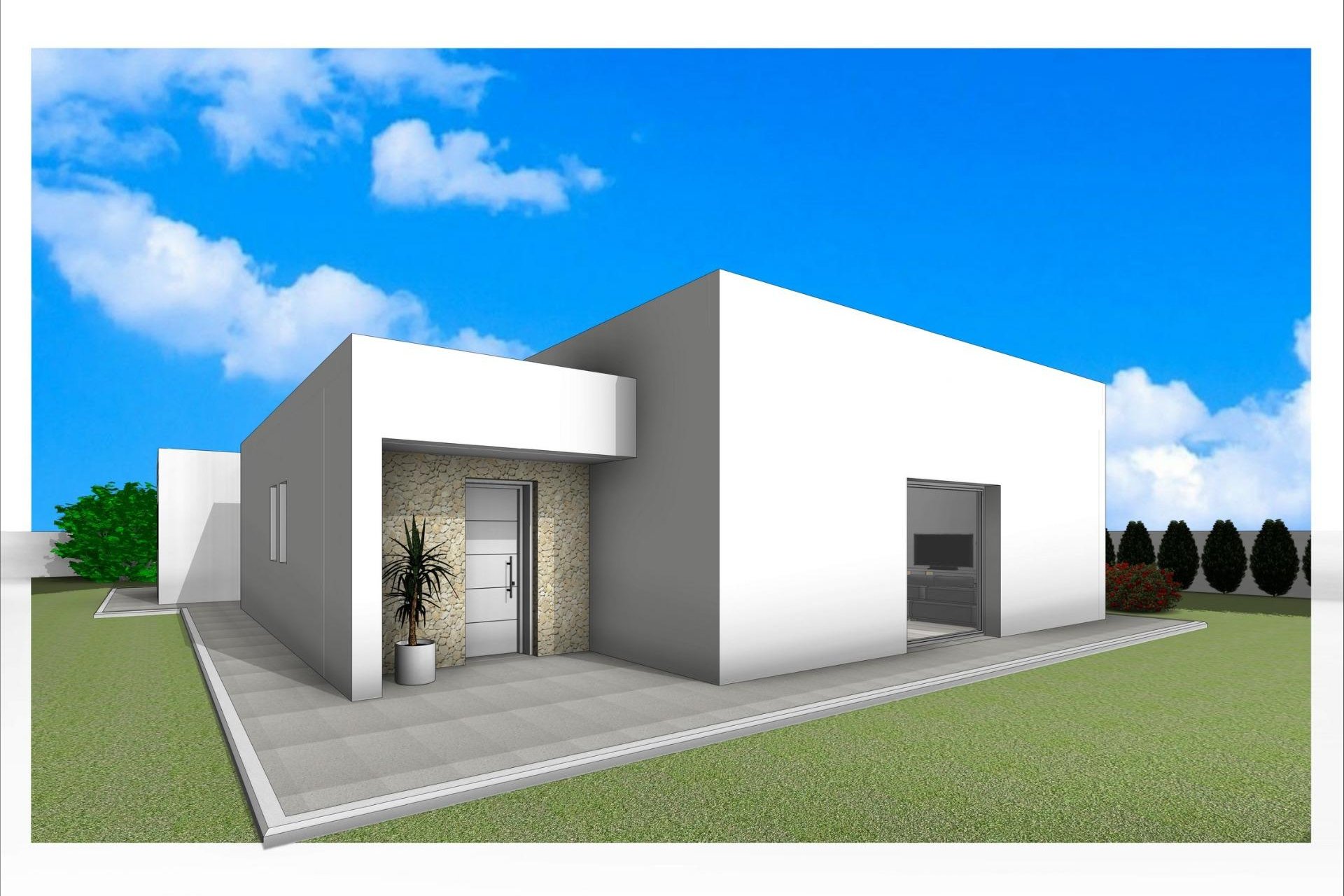 Obra nueva - Villa -
Aspe - Poligono 19