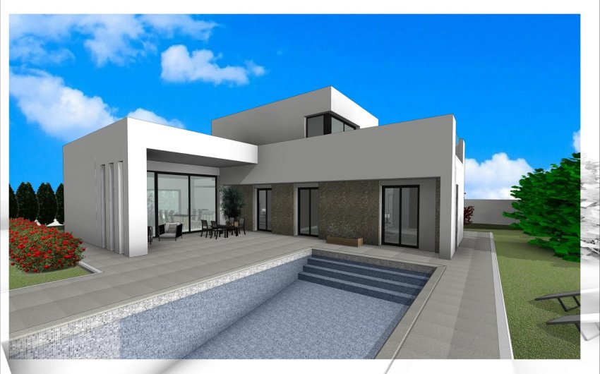 Obra nueva - Villa -
Aspe - Poligono 19