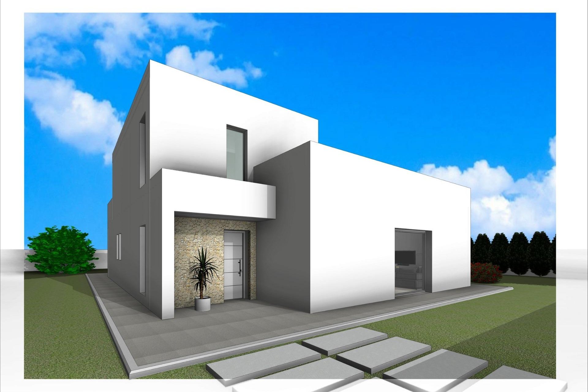 Obra nueva - Villa -
Aspe - Poligono 19