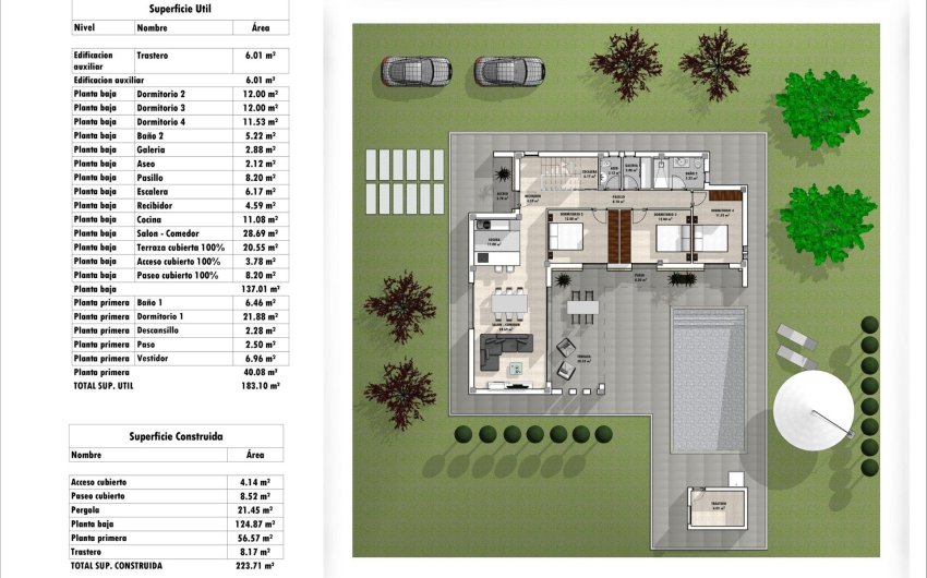 Obra nueva - Villa -
Aspe - Poligono 19
