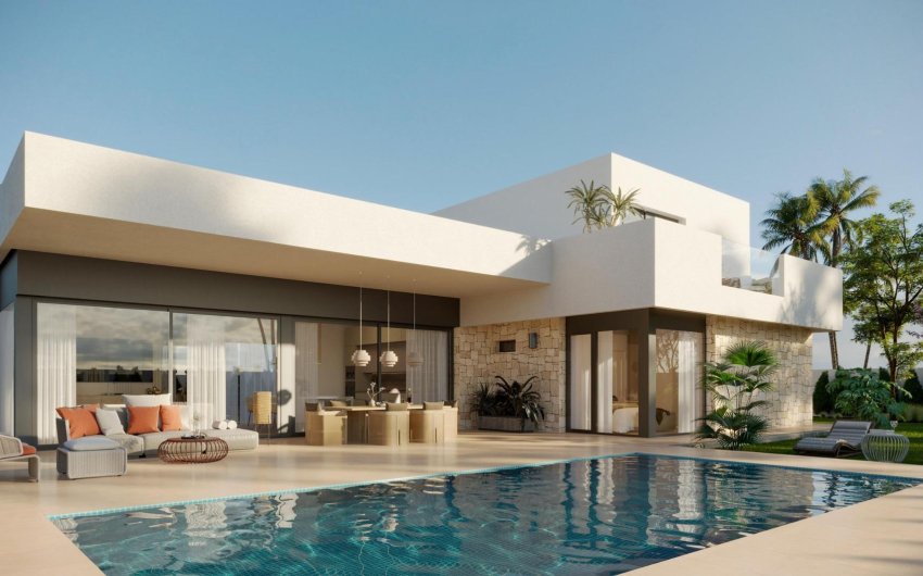 Obra nueva - Villa -
Aspe - Poligono 19