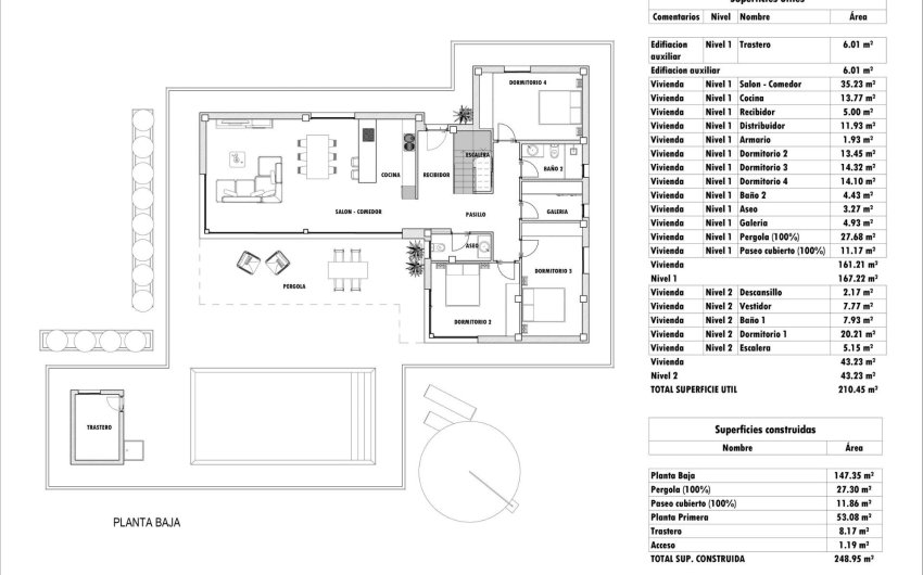 Obra nueva - Villa -
Aspe - Poligono 19